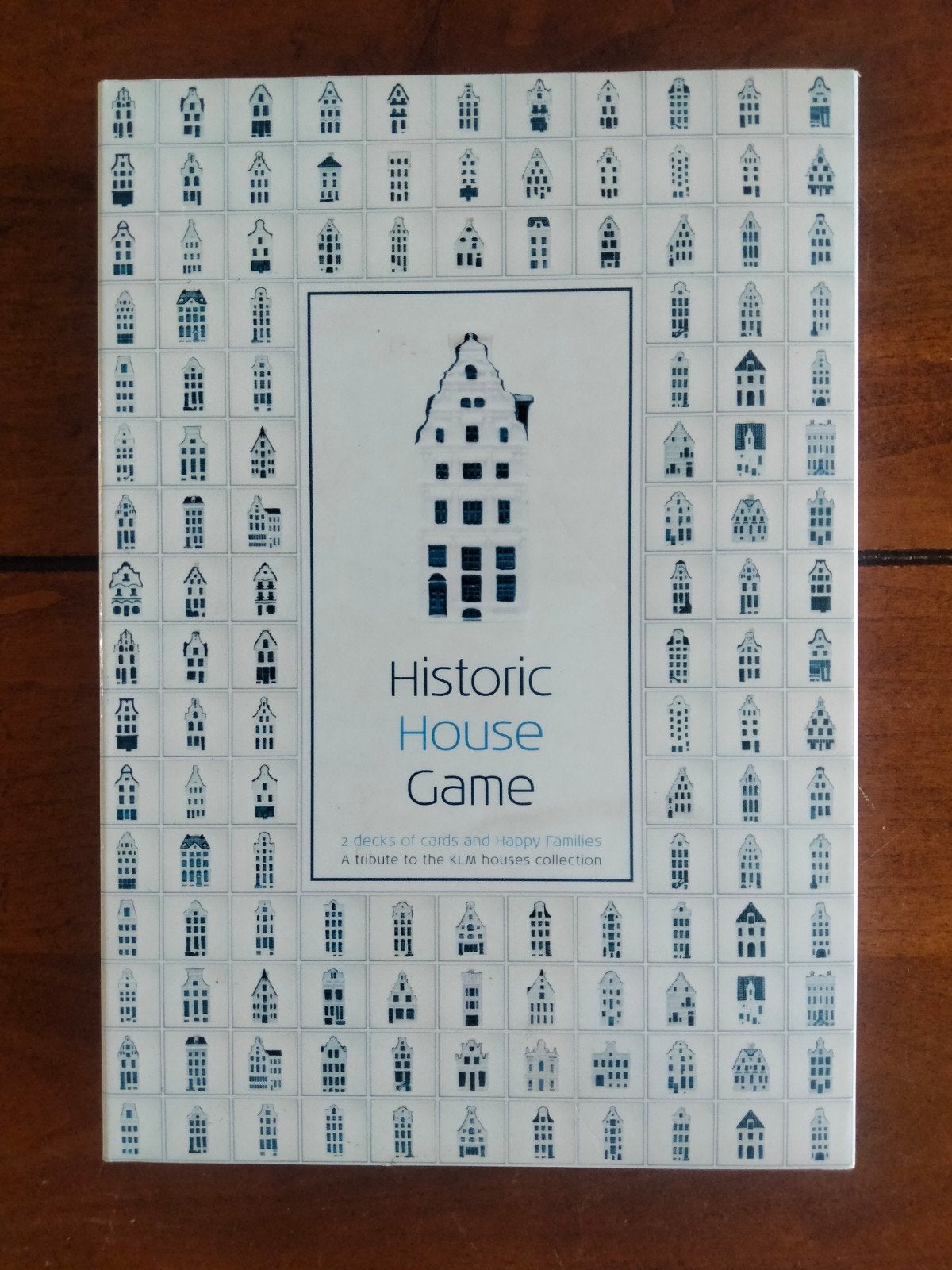 Historisch Huizen Spel KLM - Happy Families Kaartspel, Een of twee spelers, Ophalen of Verzenden, Zo goed als nieuw, KLM