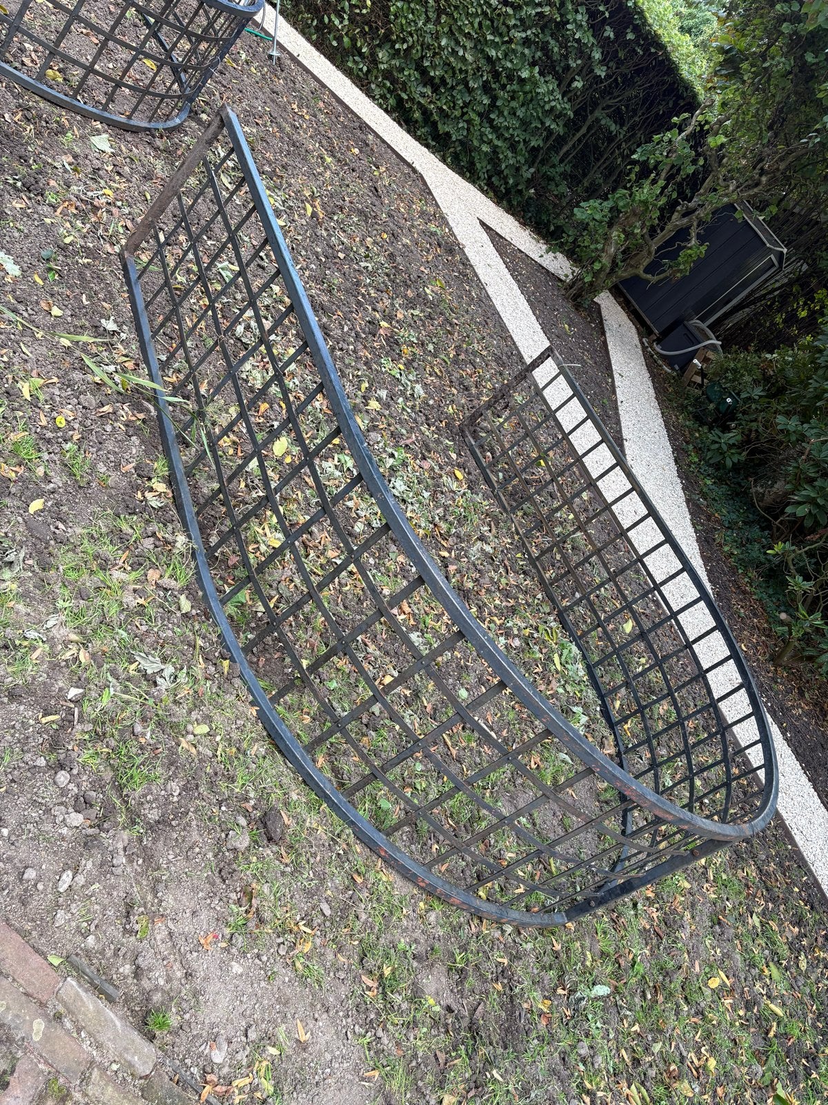 Klassieke massieve stalen rozenbogen 3x, Tuin en Terras, Ophalen, Gebruikt