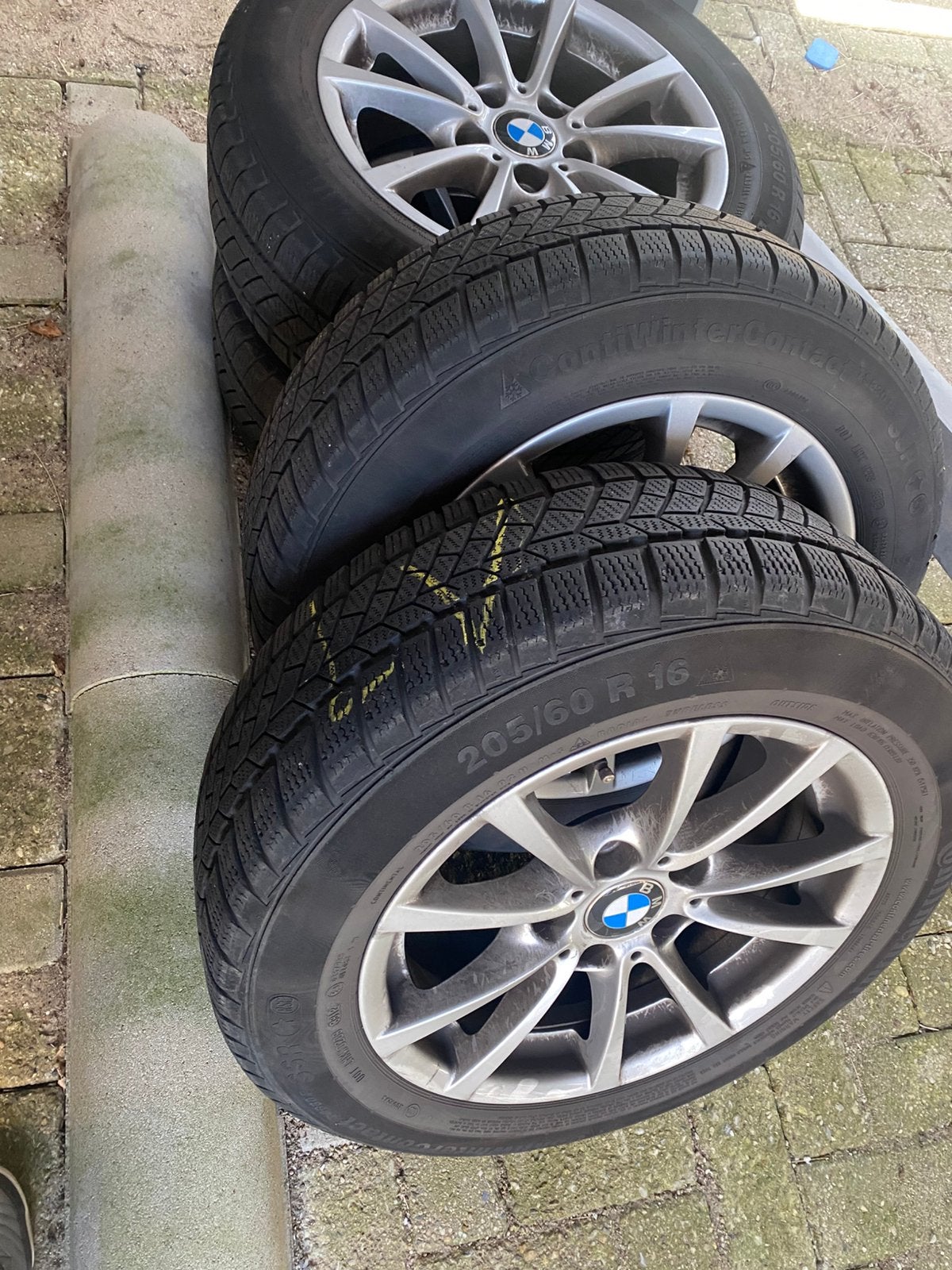 Banden bmw continental met bmw velgen., Ophalen of Verzenden, Zo goed als nieuw