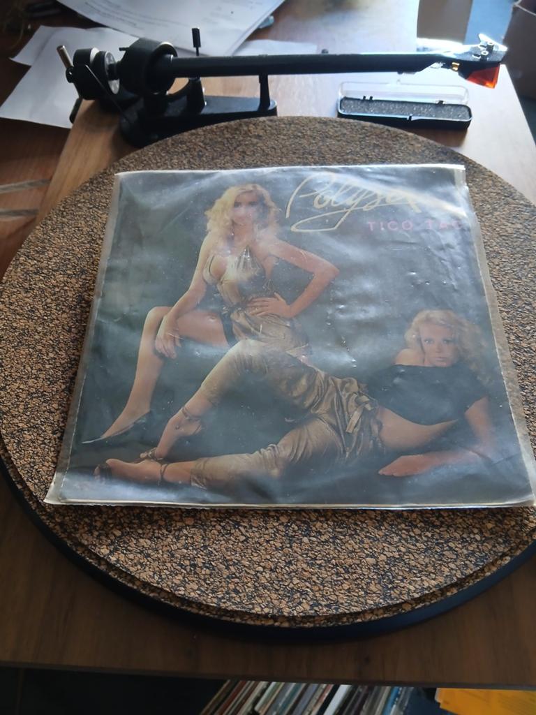Vinyl single. Polisix - Tico Tac. En..., Ophalen of Verzenden, Gebruikt, Pop