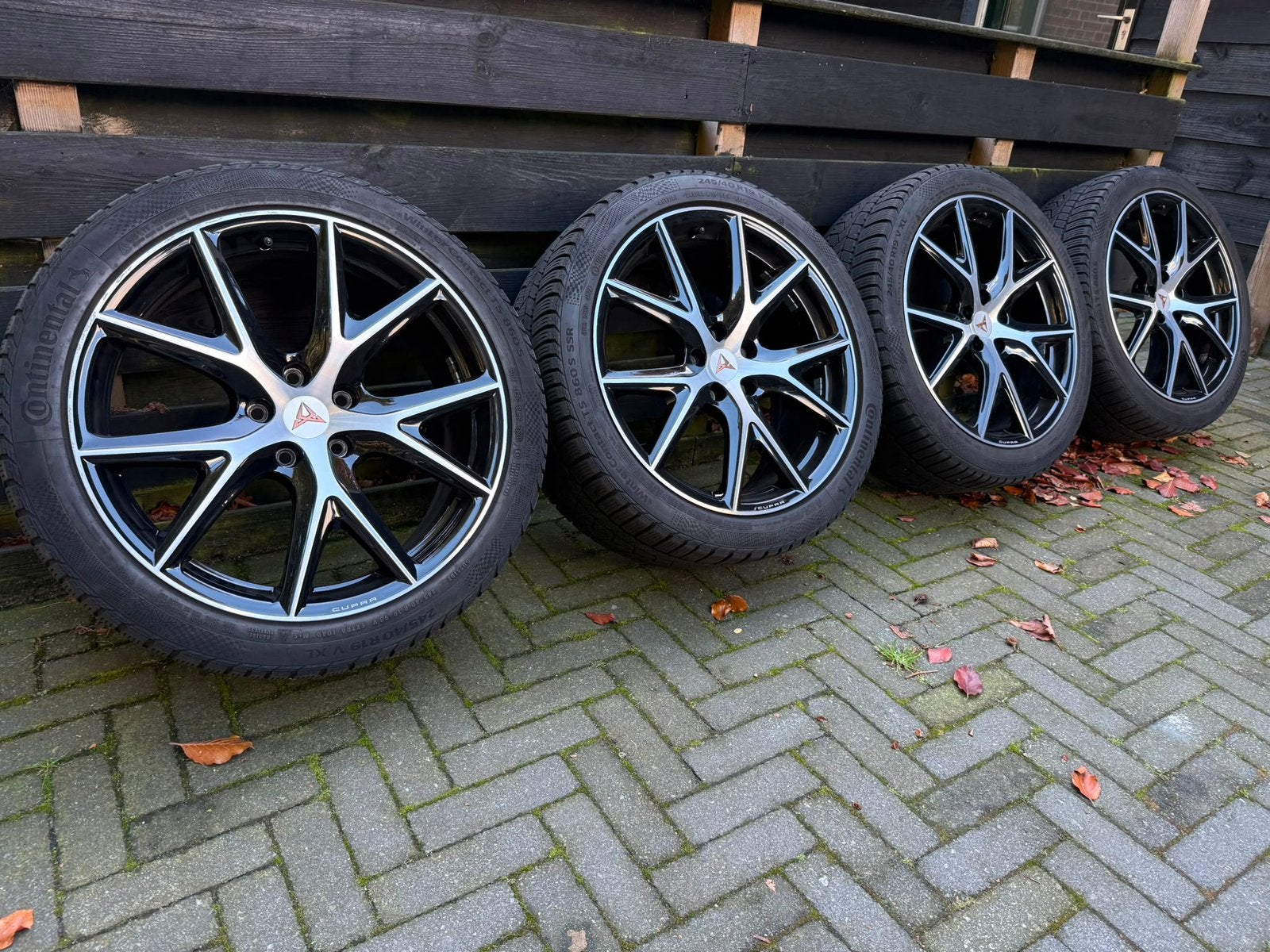 Cupra Ateca Formentor 19 inch velgen met winterbanden, Ophalen, 19 inch, Winterbanden, Banden en Velgen