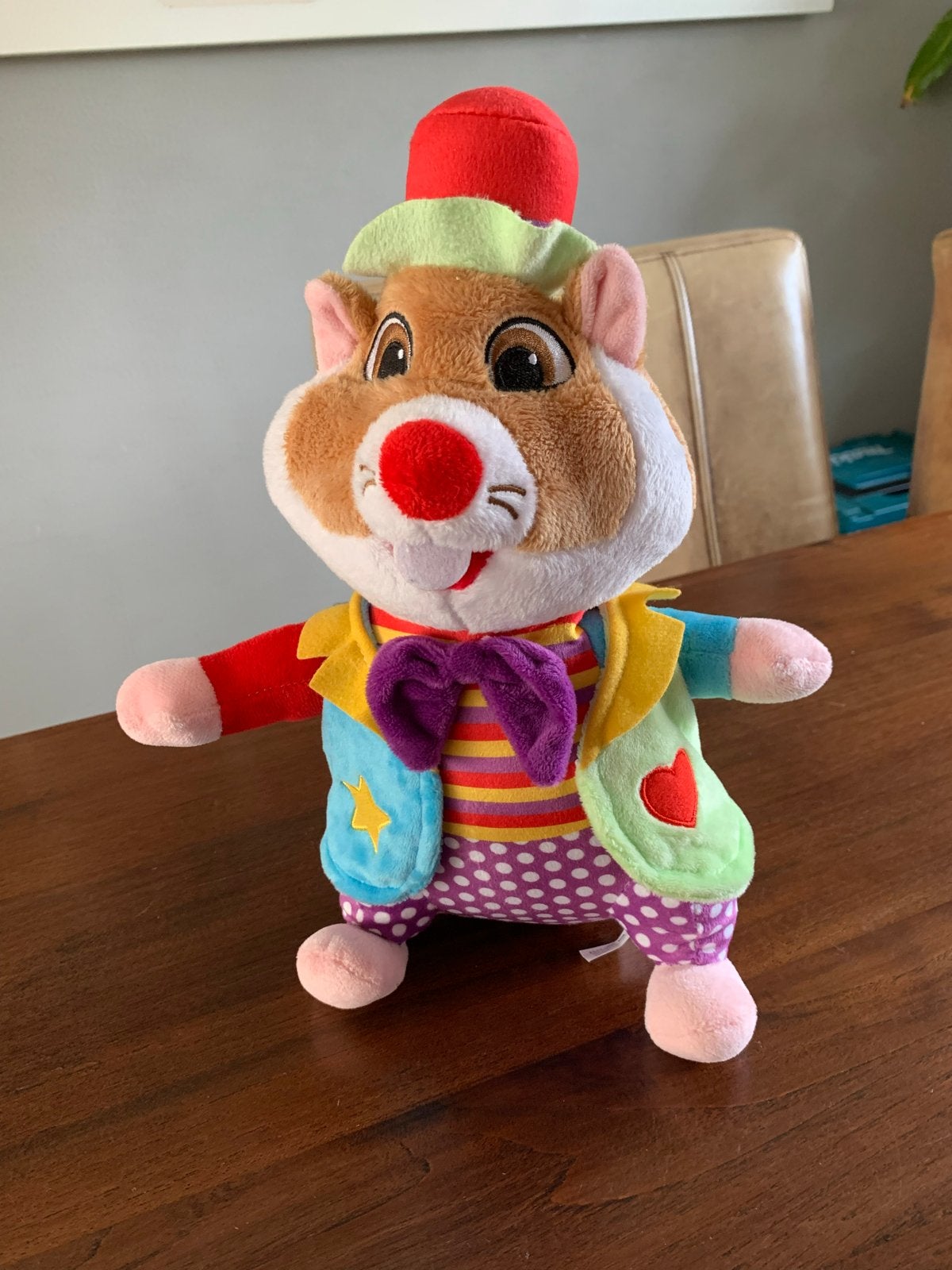 Carnaval AH Hamster Knuffel - Zo goed als nieuw, Albert Heijn, Hamster, Ophalen of Verzenden, Zo goed als nieuw