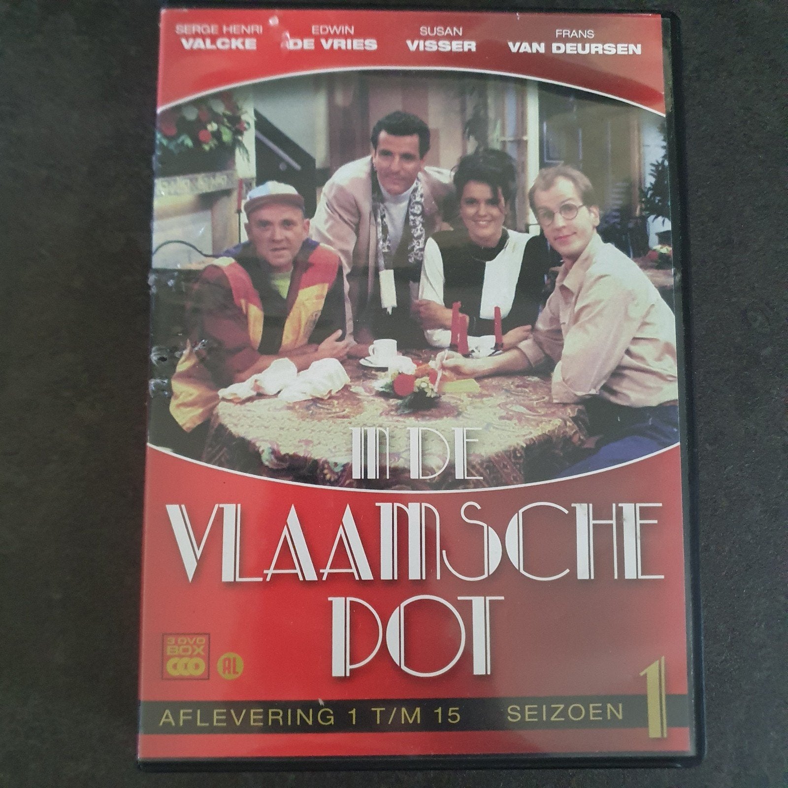 In de Vlaamsche Pot - Seizoen 1 DVD Box (Afl. 1 t/m 15), Alle leeftijden, Ophalen of Verzenden, Gebruikt, Komedie