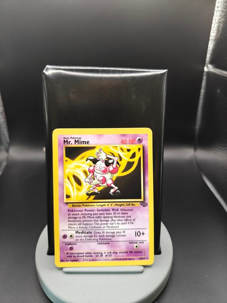 Mr. Mime 22/64 Jungle - Pokemon Kaart - Excellent, Hobby en Vrije tijd, Verzamelkaartspellen | Pokémon, Ophalen of Verzenden, Zo goed als nieuw