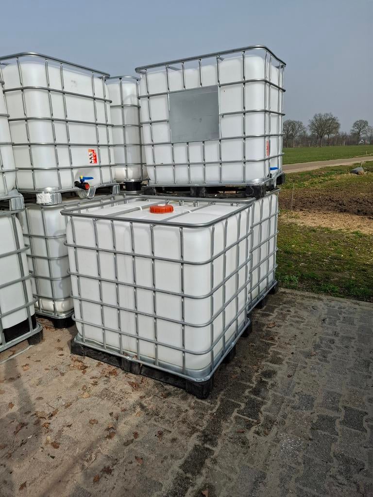 Ibc vaten 1000 liter vat regenton voerbak, 150 liter of meer, Ophalen