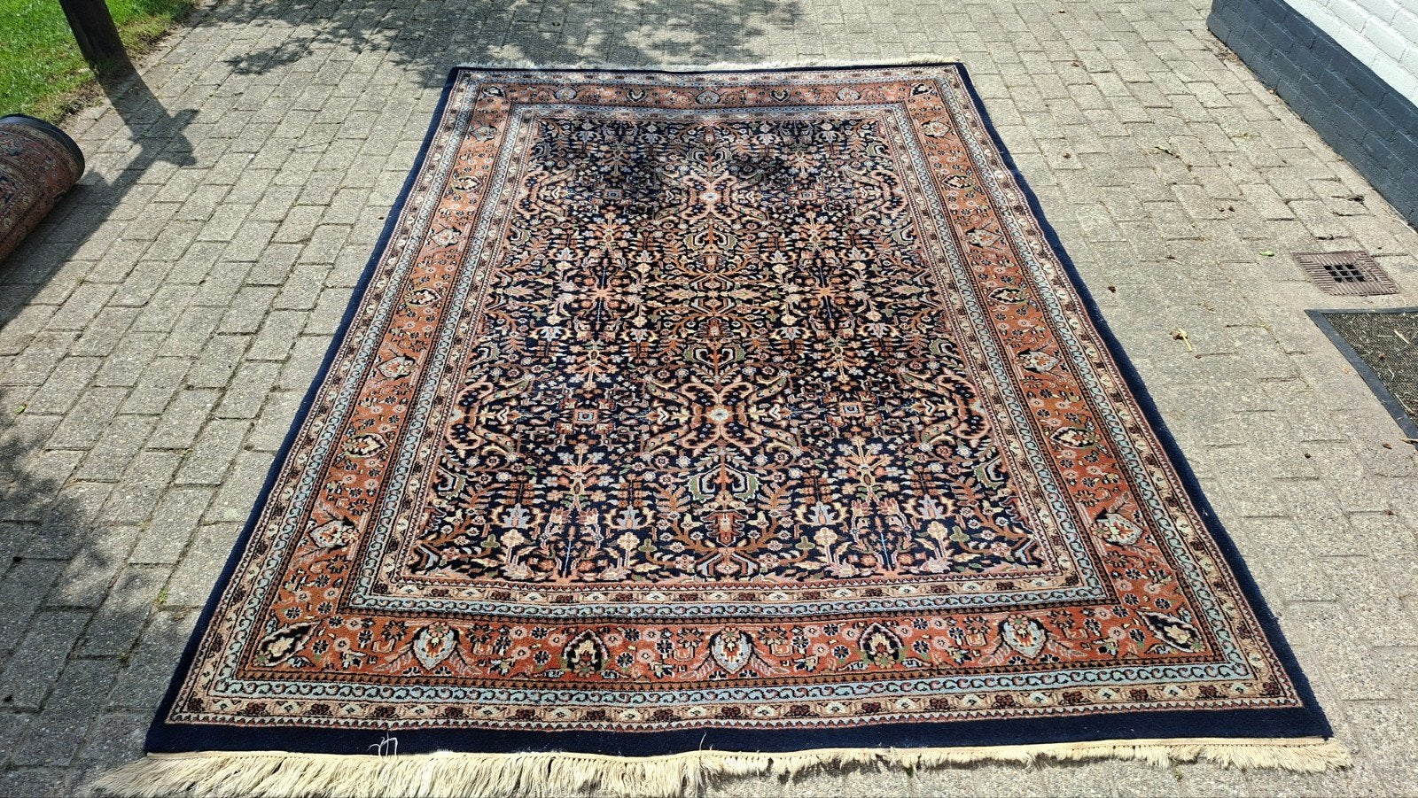 Handgemaakt Perzisch tapijt - 279x196 cm, Ophalen, Bruin, 150 tot 200 cm, 200 cm of meer