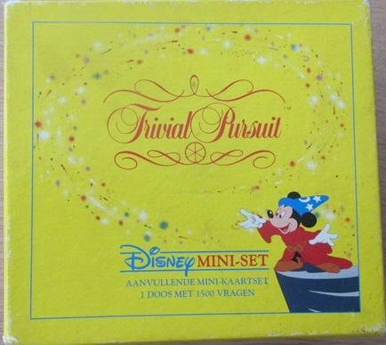 Trivial Pursuit - Disney miniset, Ophalen of Verzenden, Zo goed als nieuw