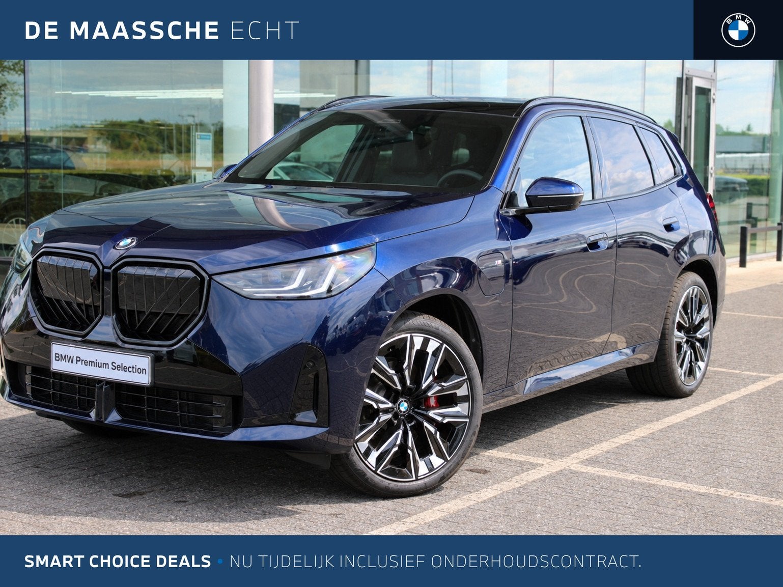 BMW X3 30e xDrive M Sport Automaat / Panoramadak / Trekhaak, Auto's, 4 cilinders, Blauw, Bedrijf, Adaptive Cruise Control