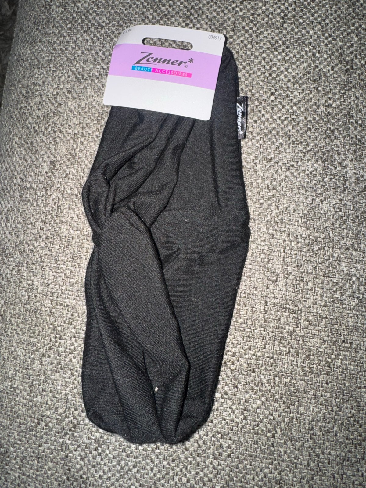 Zwarte Zenner Haarband - Nieuw met kaartje, Ophalen of Verzenden, Nieuw, Overige typen