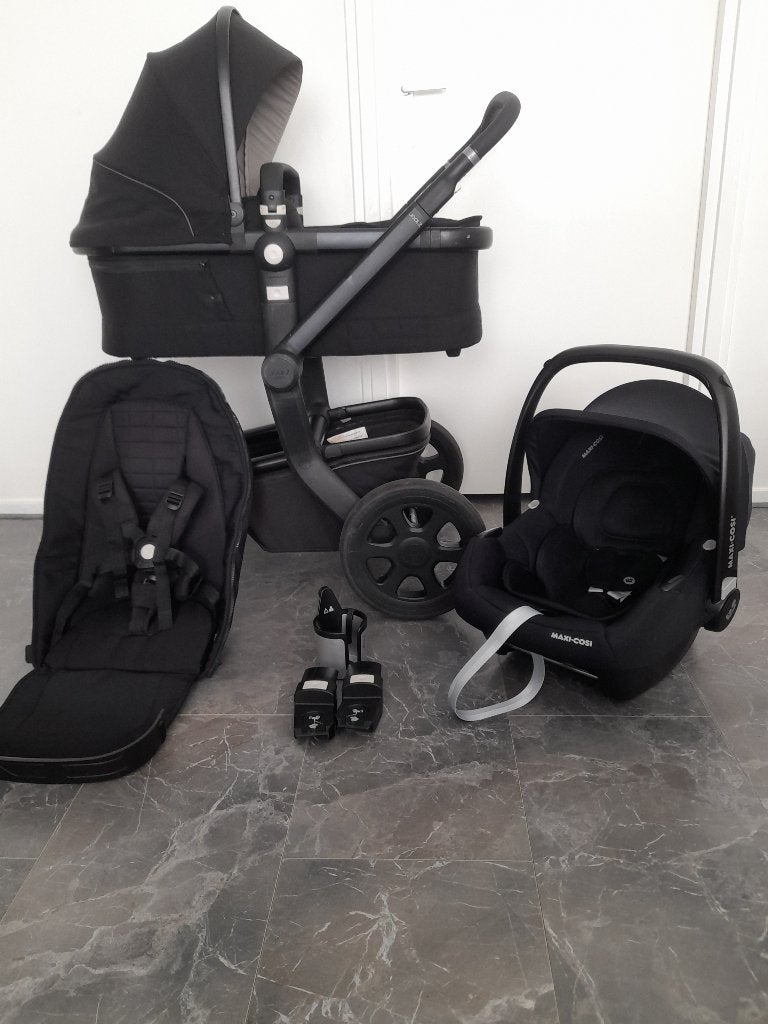 Joolz day 3in1 brilliant black kinderwagen, Kinderen en Baby's, Kinderwagens en Combinaties, Ophalen, Zo goed als nieuw, Overige merken