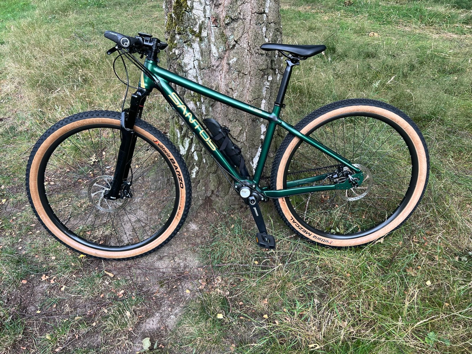 Santos 4.29. M  Mountainbike/Reisfiets - XT, Pinion, Gates, Hardtail, Heren, 45 tot 49 cm, Zo goed als nieuw