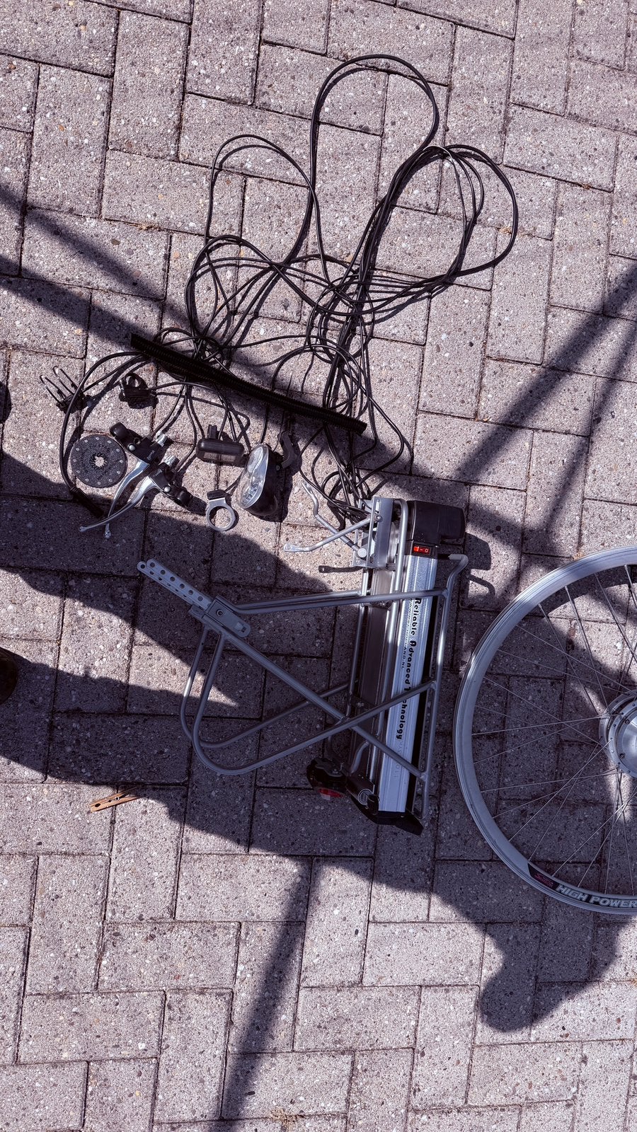 Ombouw set elektrische fiets, Ophalen, Zo goed als nieuw