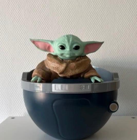 The Mandalorian Grogu Popcorn Bucket Star Wars Baby Yoda, Ophalen, Nieuw, Beeldje of Buste