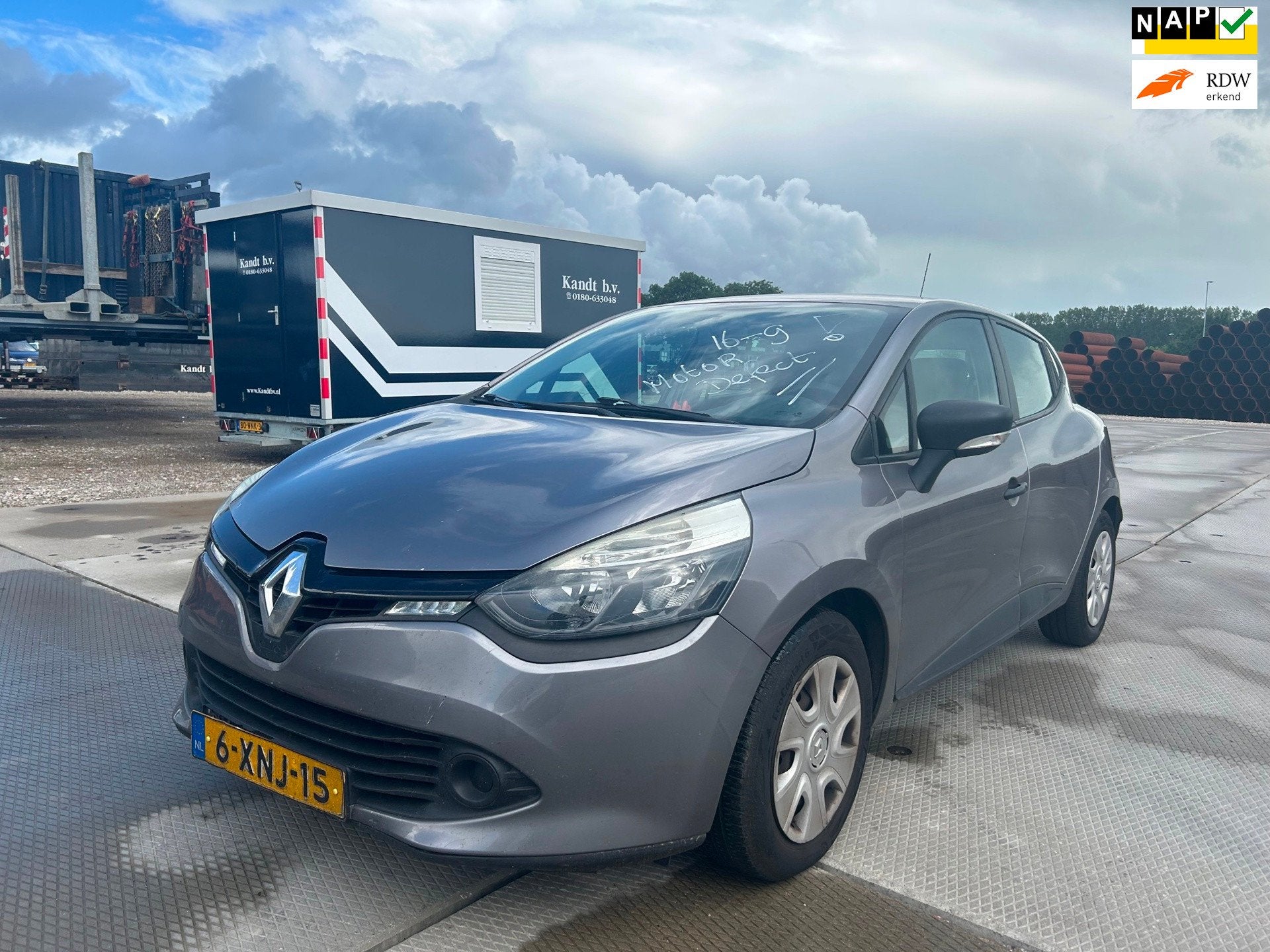 Renault Clio Renault Clio 0.9 TCe Authentique | 2014 | Benzi, Auto's, Voorwielaandrijving, 540 kg, Origineel Nederlands, Handgeschakeld