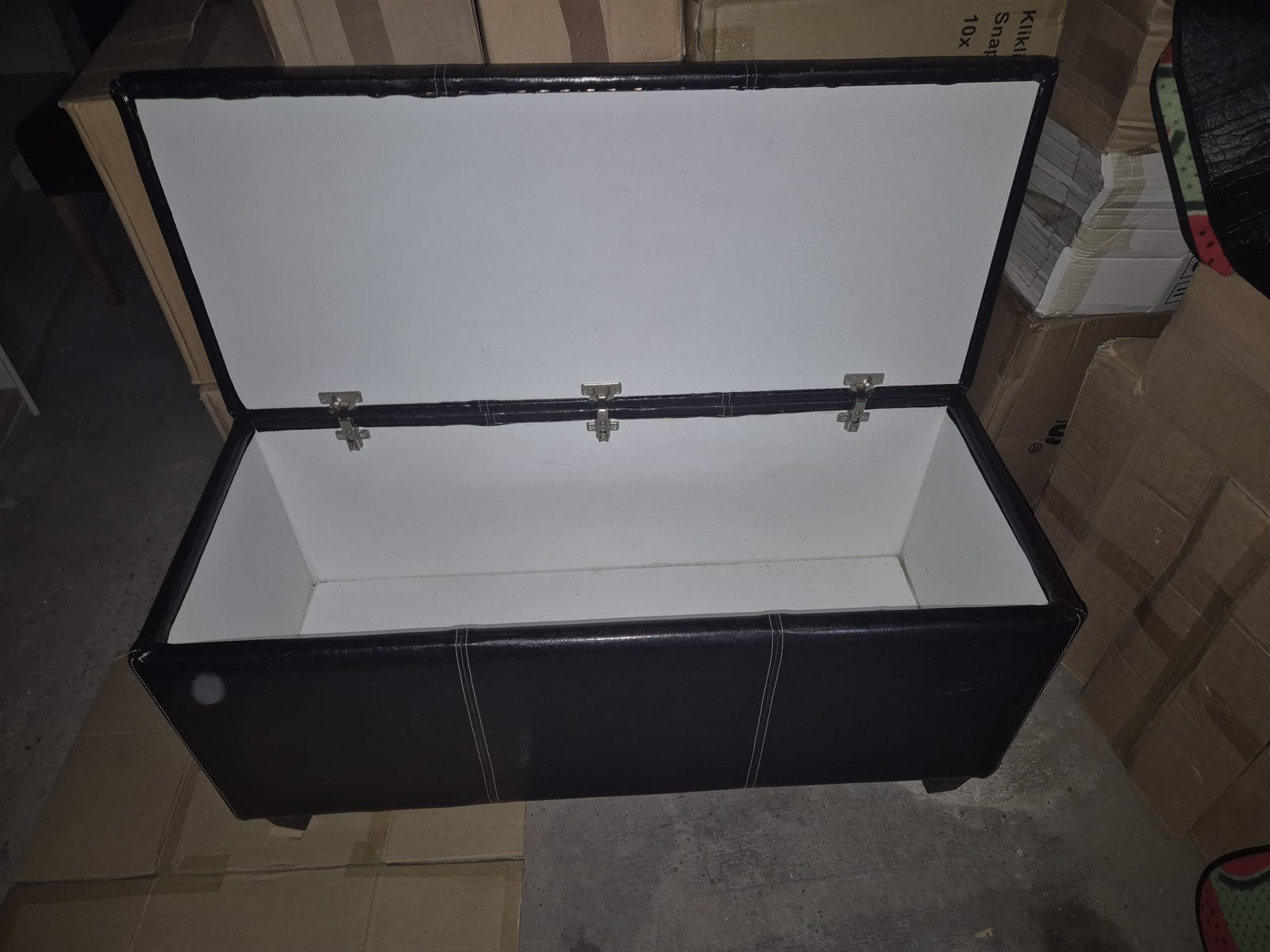 Opberg bankje, Ophalen, Zo goed als nieuw, 100 tot 150 cm, Minder dan 50 cm