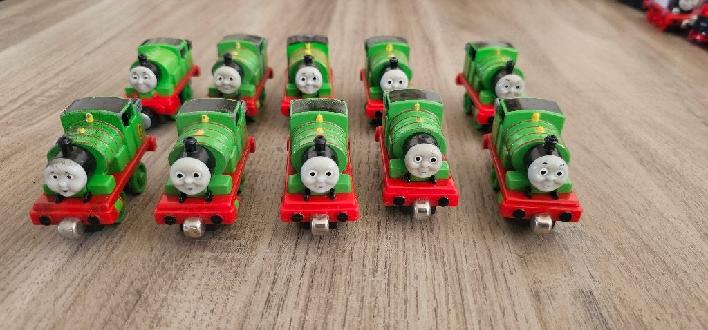 Thomas de trein take n play 10x Percy Trein Uitdeel Cadeau, Ophalen of Verzenden, Zo goed als nieuw
