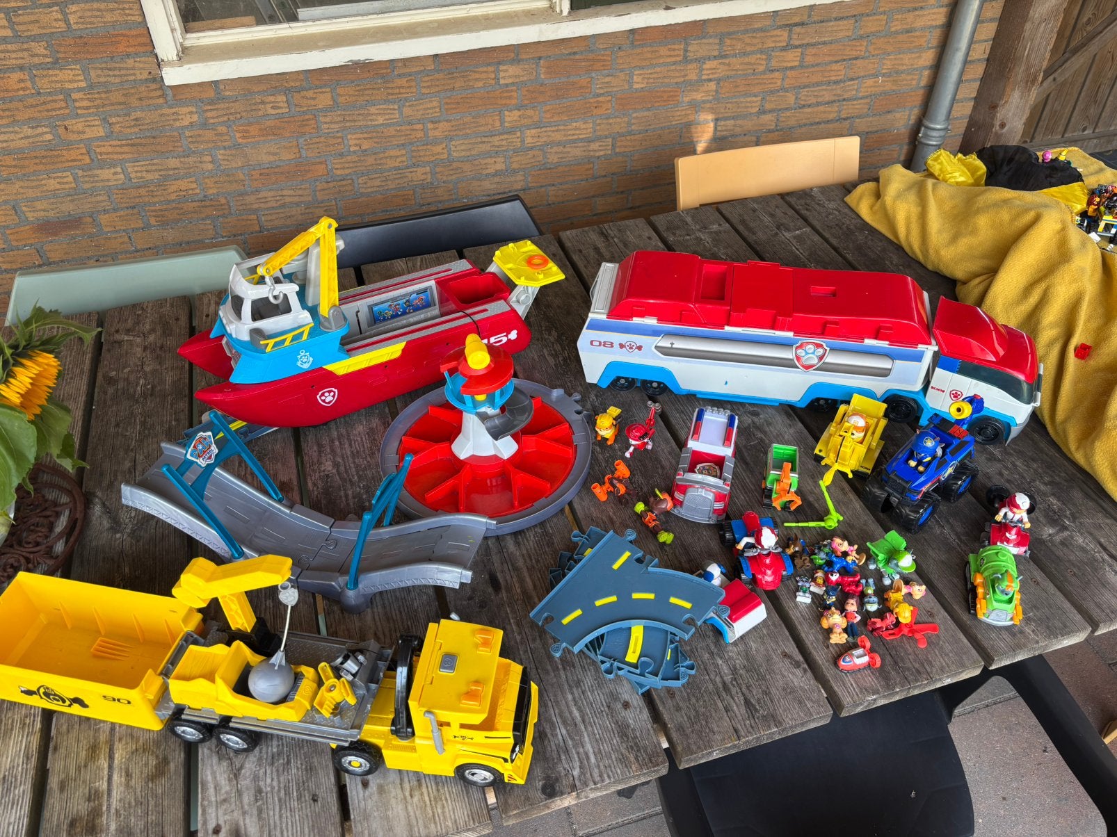 Grote partij paw patrol speelgoed., Ophalen, Zo goed als nieuw