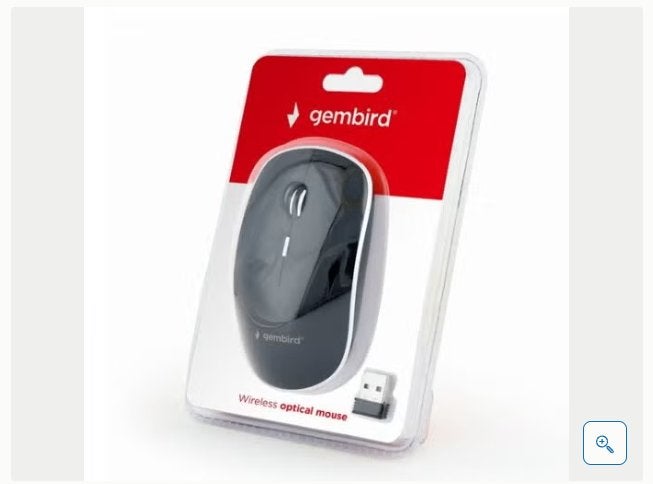 Partij 180x Gembird draadloze Laser muis, 1200 DPI, Zwart, Ophalen, Nieuw