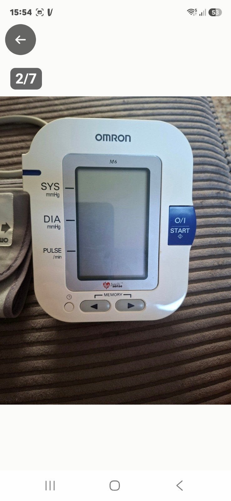 Bloedrukmeter Omron M6, Ophalen of Verzenden, Overige typen