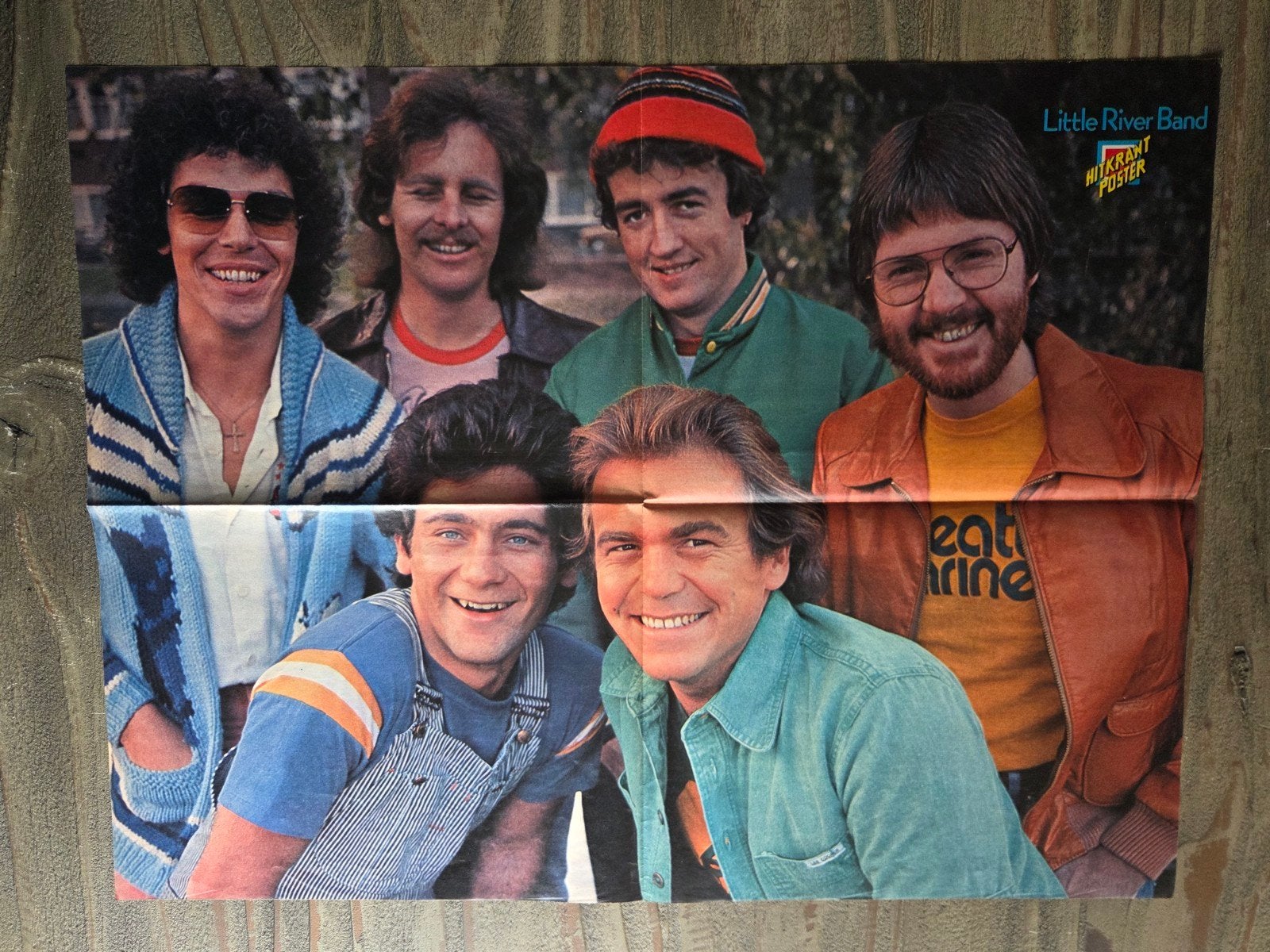 Vintage Little River Band Poster, Rechthoekig Liggend, Ophalen of Verzenden, Zo goed als nieuw, A1 t/m A3