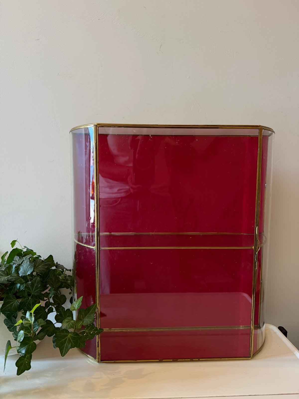 Art Deco Vitrinekast jaren ‘30, Huis en Inrichting, Minder dan 50 cm, Gebruikt, U, Ophalen of Verzenden