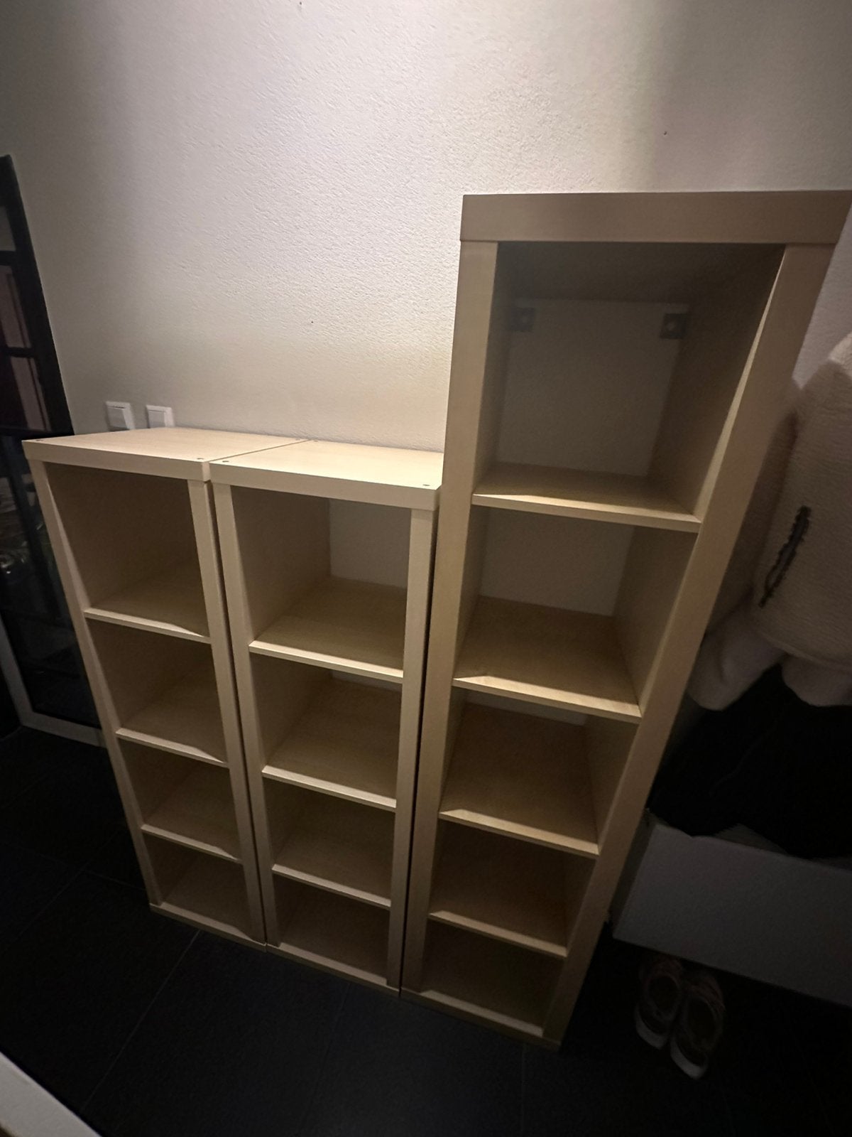 2x 4 vaks kallax ikea kast 1x 5 vaks kallax ikea kast ZGAN, Huis en Inrichting, Ophalen, 50 tot 100 cm, Zo goed als nieuw, Minder dan 100 cm