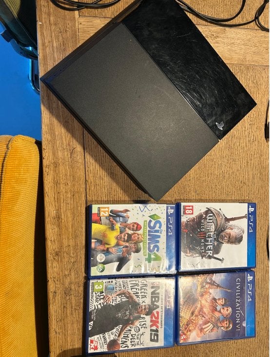 ps4, Met 2 controllers, Ophalen of Verzenden, Zo goed als nieuw, Original