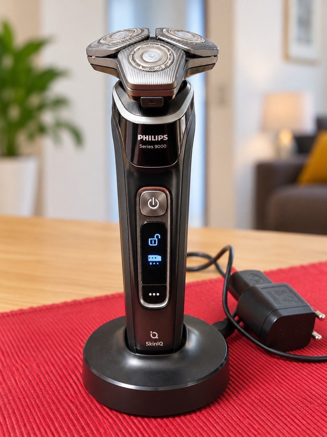 Philips Series 9000 Scheerapparaat met SmartClean, Ophalen of Verzenden, Zo goed als nieuw, Scheren en Epileren