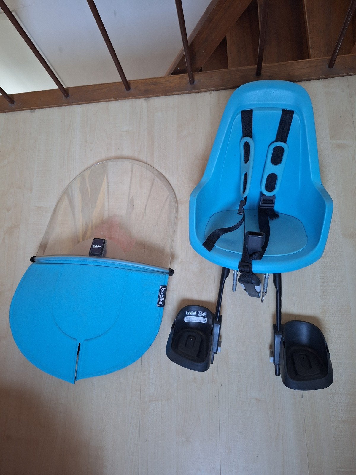 Bobike ONE Mini fietszitje voor, inclusief fietsbeugel, Ophalen, Gebruikt, Bobike, Voorzitje