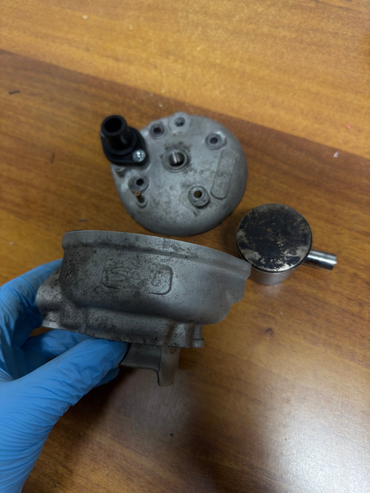 Stage 6 70cc Aluminium Piaggio cilinder, Ophalen, Zo goed als nieuw, Cilinder
