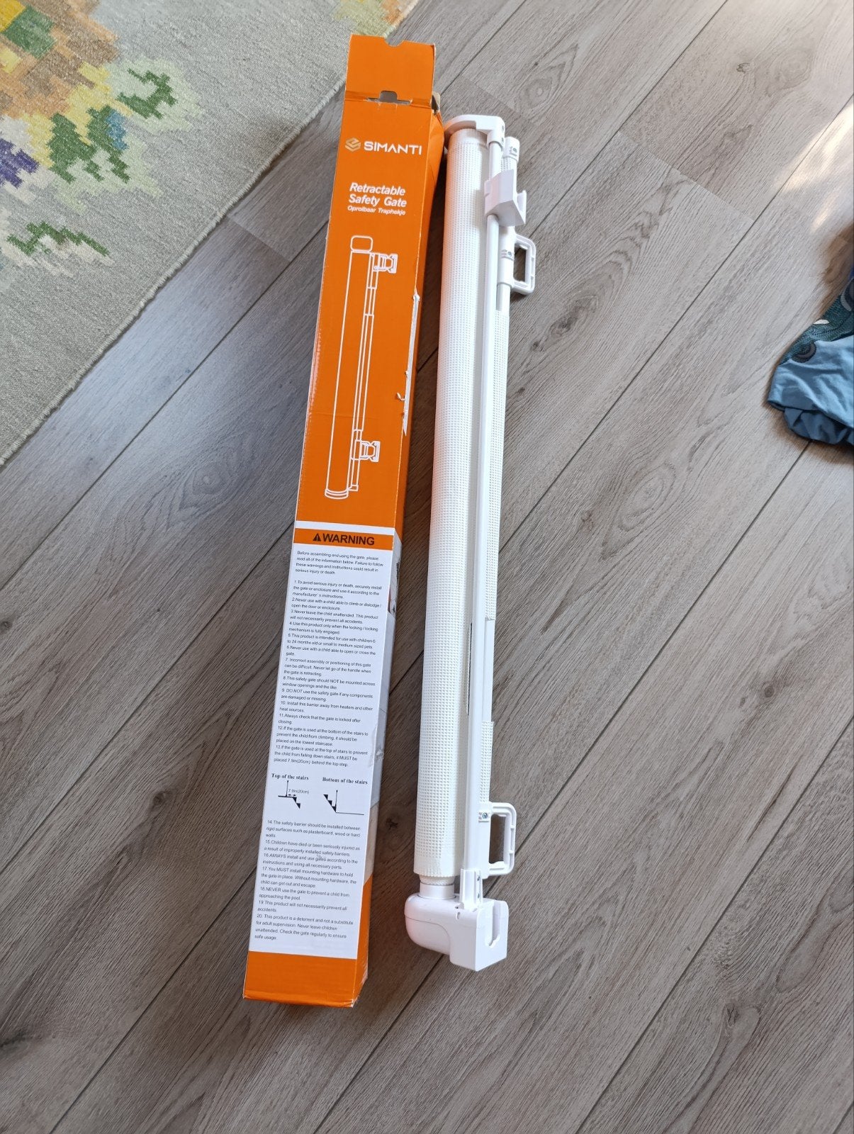 Nieuw ongebruikt traphek, Ophalen, Nieuw, Overige materialen, 115 cm of meer