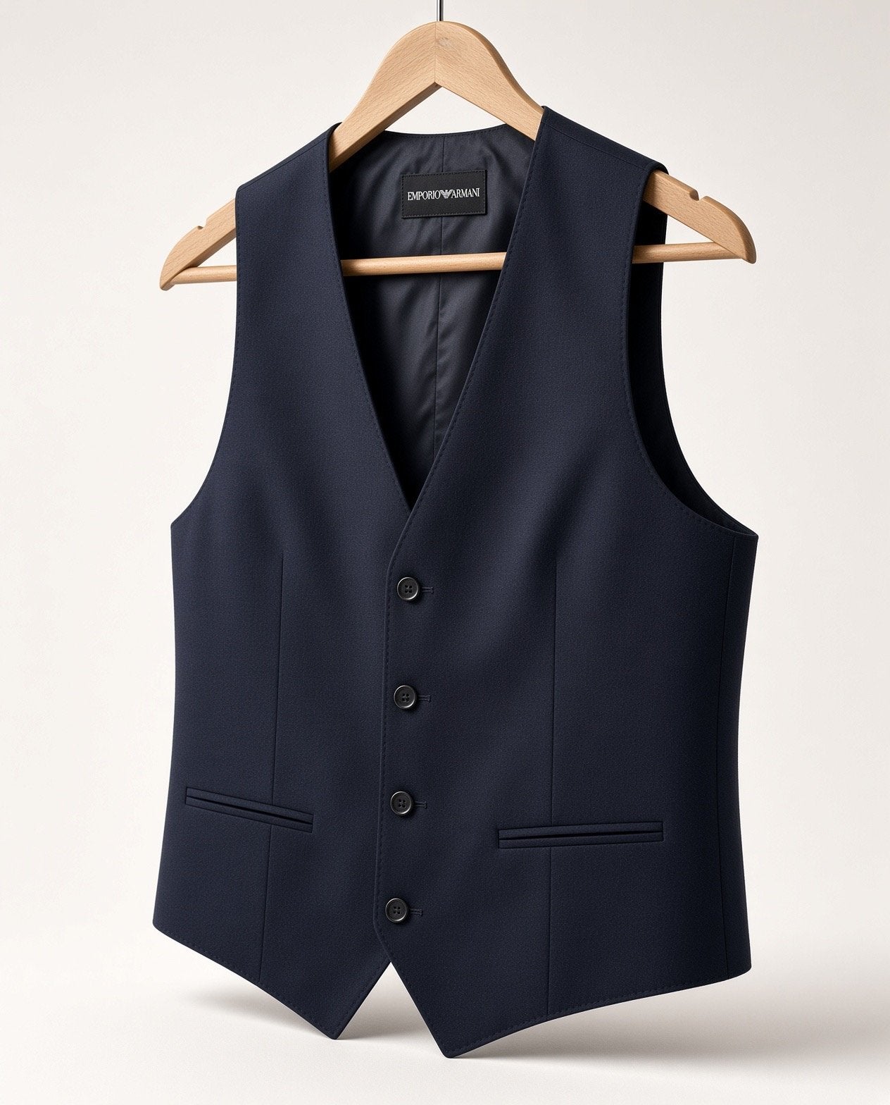 Emporio Armani Gilet Zwart - Nieuw met Hangtag, Kleding | Heren, Ophalen of Verzenden, Nieuw