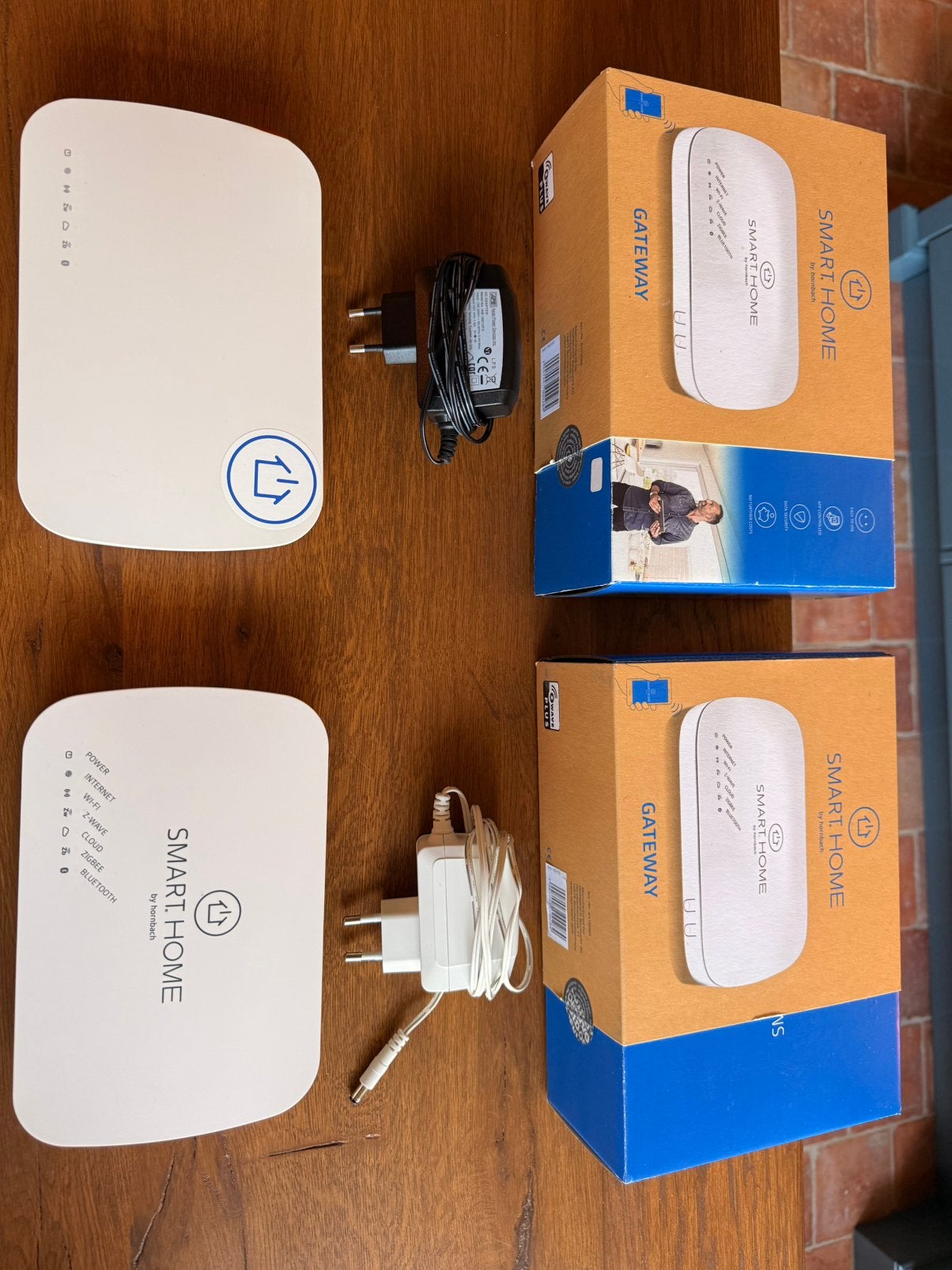 Hornbach Smart Home Gateway (2 st., los te koop) -  in doos, Computers en Software, Ophalen of Verzenden, Zo goed als nieuw
