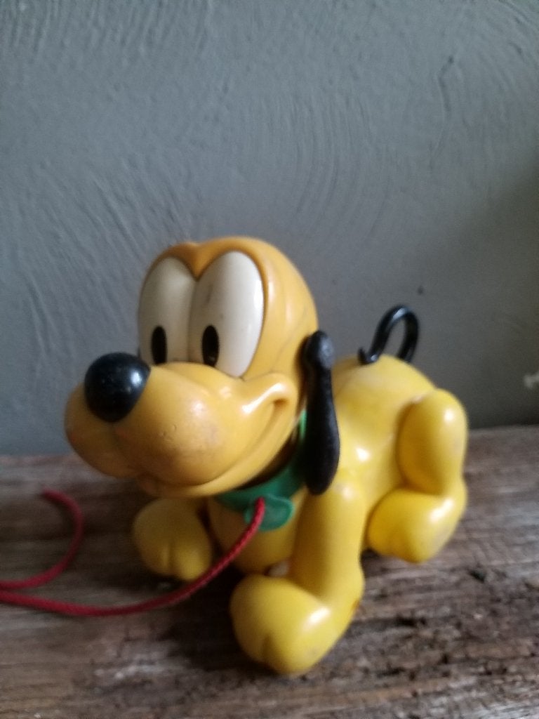 pluto trekhondje, Verzamelen, Retro, Ophalen of Verzenden, Overige typen