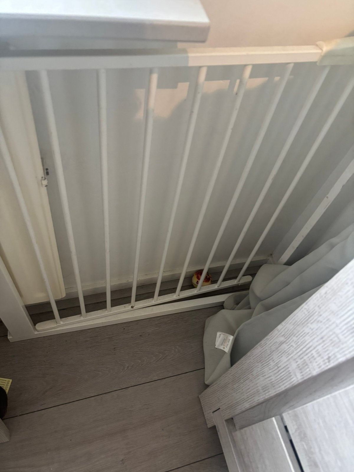 Trapje hekje, Kinderen en Baby's, Traphekjes, Ophalen, Zo goed als nieuw, Klemhekje, Metaal of IJzer