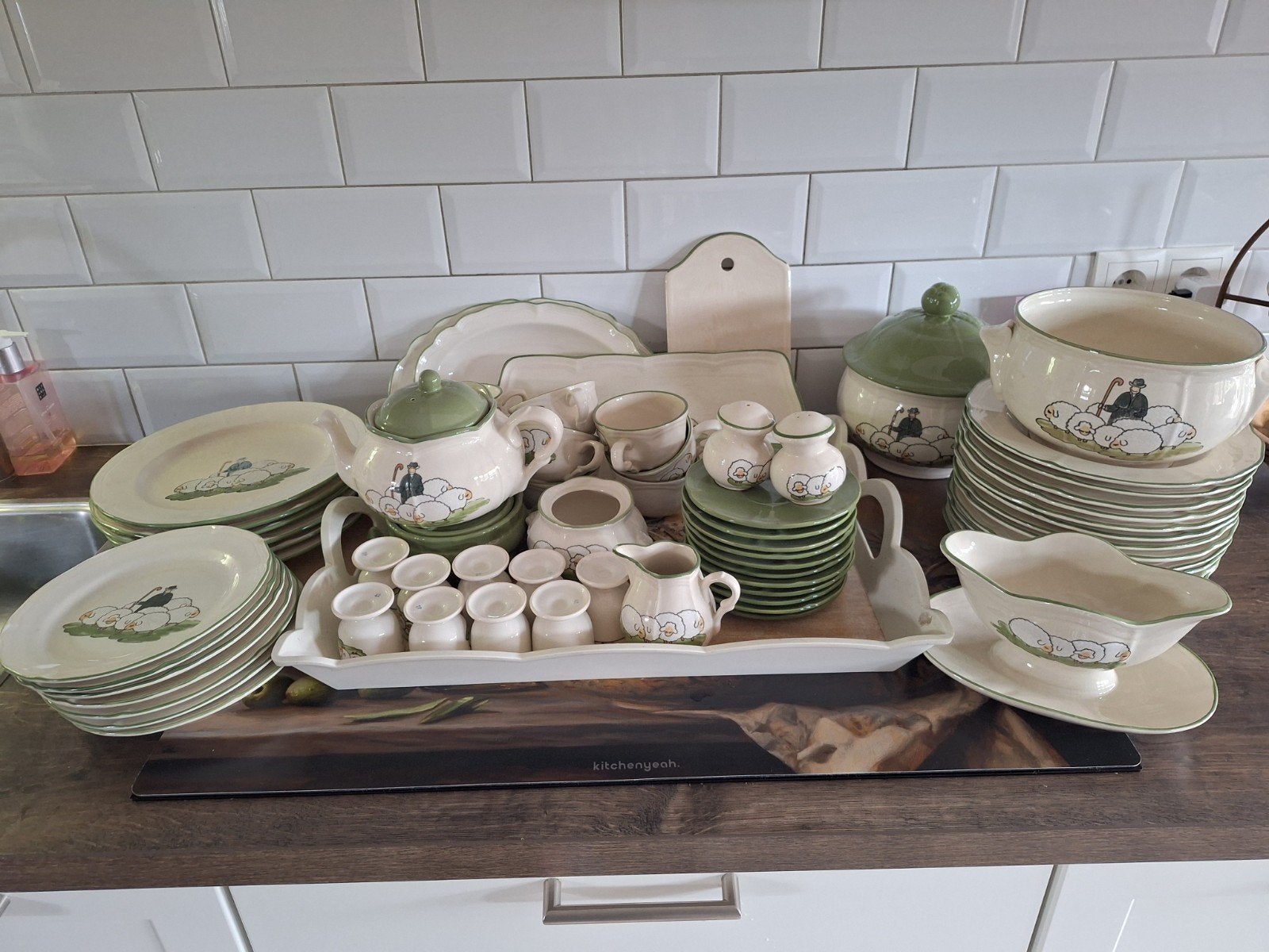 Vintage Zeller Keramik servies, Ophalen