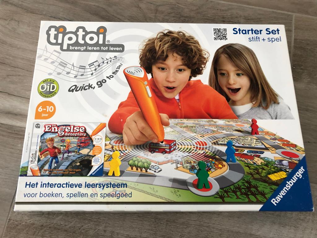 Tiptoi De Engelse Detective - Compleet & Z.g.a.n., Hobby en Vrije tijd, Gezelschapsspellen | Bordspellen, Ophalen of Verzenden