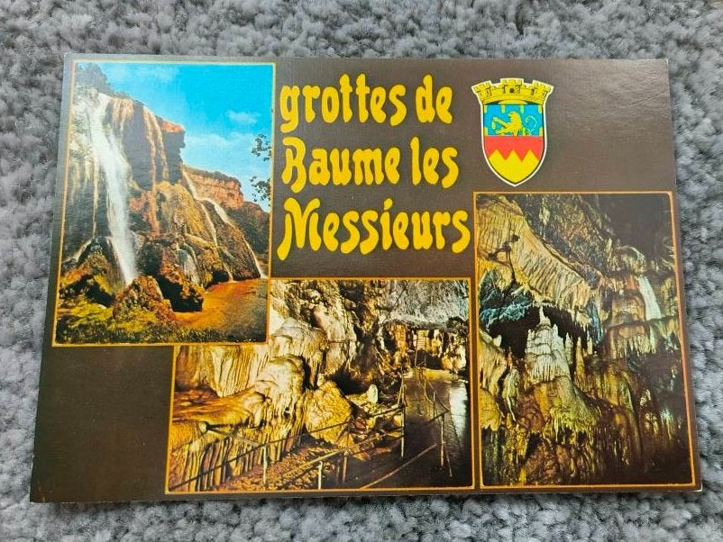 Kaart Grottes de Baume les Messieurs (Jura) (80), Ophalen of Verzenden, Voor 1920, Frankrijk