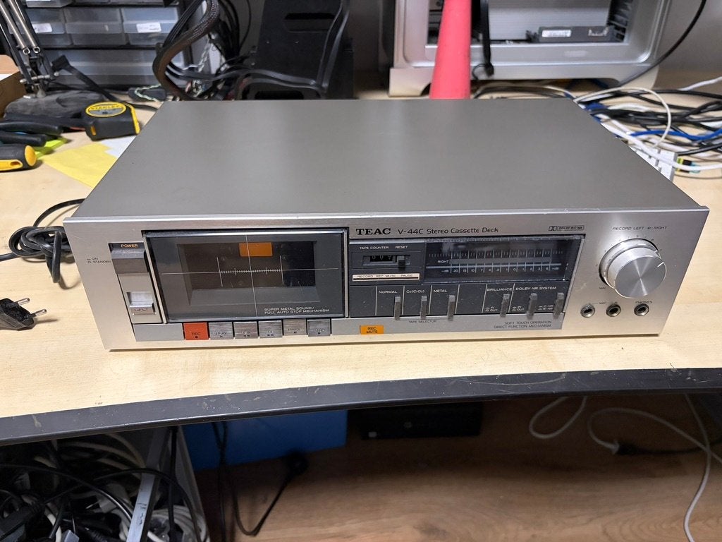 TEAC V-44C Stereo Cassette Deck, Audio, Tv en Foto, Overige merken, Ophalen of Verzenden, A, A