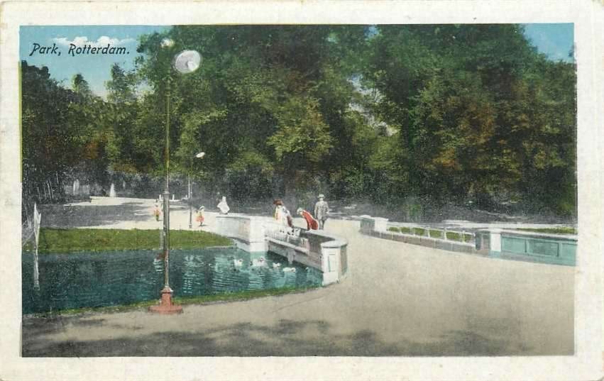 300-466-021 Rotterdam Park, Verzenden, Voor 1920, Zuid-Holland