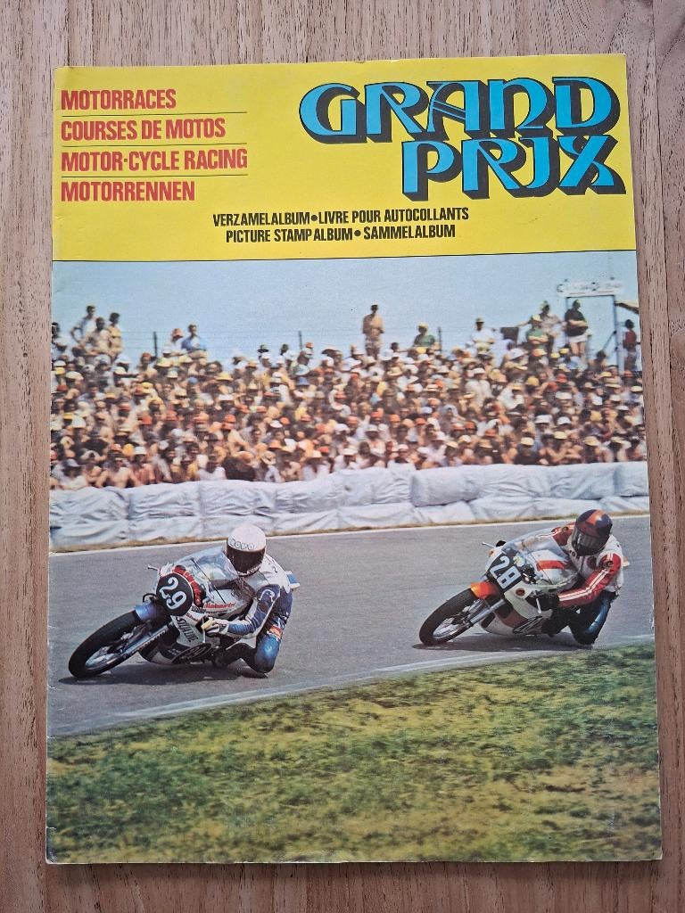 Vanderhout plaatjes album grand prix 1976, Ophalen of Verzenden, Zo goed als nieuw, Meerdere plaatjes