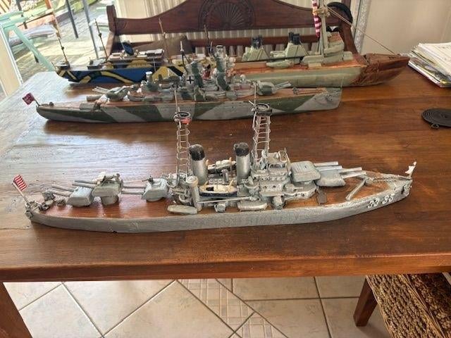 Model Marine schepen A856, T220 Köln,  F22 Fregat etc, Verzamelen, Scheepvaart, Zo goed als nieuw, Schaalmodel, Motorboot, Ophalen of Verzenden