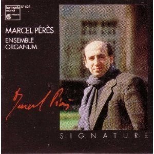 MARCEL PERES Ensemble organum CD HM, Cd's en Dvd's, Cd's | Klassiek, Ophalen of Verzenden, Barok, Gebruikt, Kamermuziek