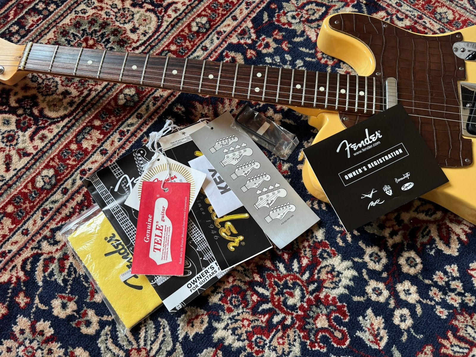 Fender Telecaster USA., Ophalen