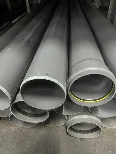 0521. Partij rioolbuis 200mm SN4 grijs nieuw, Ophalen, Nieuw