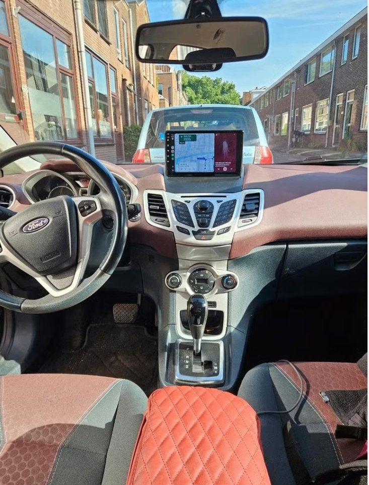 Ford Fiesta 1.4 AUTOMAAT Titanium CarPlay Airco 5DR, Auto's, 15 km/l, 40 €/maand, Euro 6, 4 cilinders