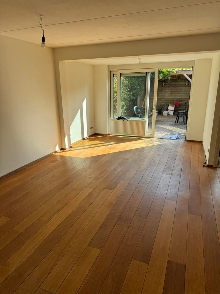 Robijn houten vloer +- 45 m2, Ophalen, Zo goed als nieuw, 25 tot 50 m², Parket