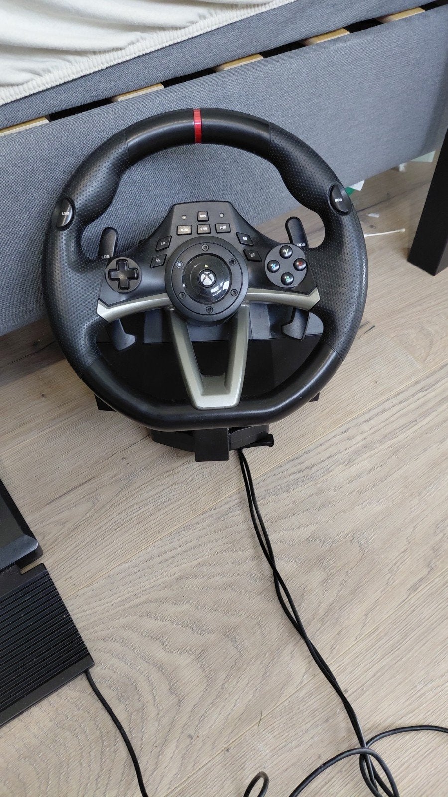 Hori Racestuur en Pedalen voor Xbox, Ophalen, Racestuur, Gebruikt, Xbox