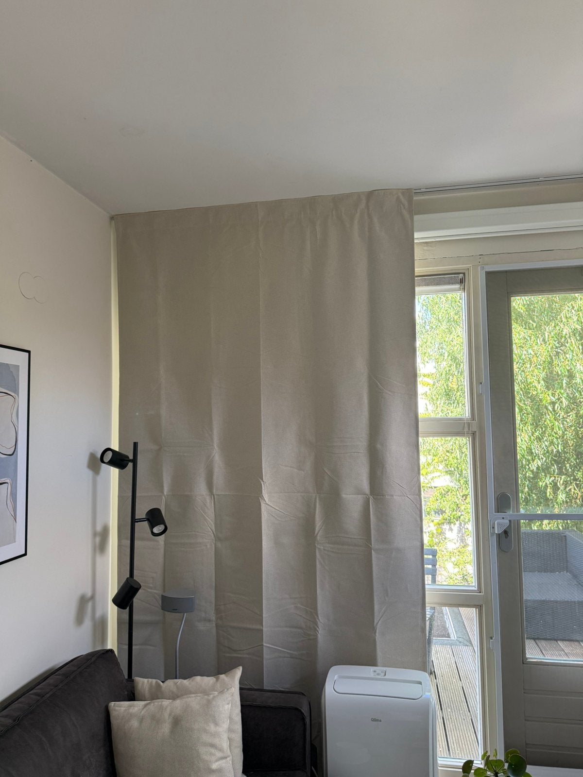 Nieuwe Verduisterende gordijnen 3 keer 140x260 —> 420 x 260, Huis en Inrichting, Ophalen, Overige merken, Wit, Nieuw