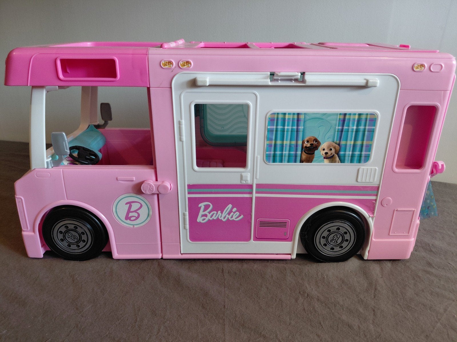 Barbie camper, Ophalen, Gebruikt, Toebehoren